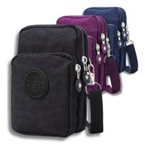 Shoulder Bag Mini Bolsa Tiracolo Pochete Necessaire Unissex Academia Dia a Dia