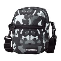 Shoulder Bag Mini Bolsa Tranversal Pochete Antifurto Passeio Lazer Viagem Esportiva Multifuncional - Everbags