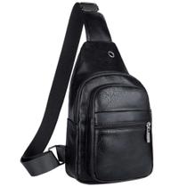 Shoulder Bag Mochila Transversal Bolsa Unisex Preto CBRN20607