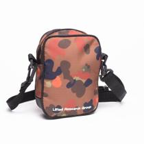 Shoulder bag panda roots camo - marrom