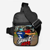 Shoulder Bag Pequena Mini Necessaire Arte do Grau Pochete Transversal