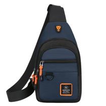 Shoulder Bag Reforçada Bolsa De Ombro Pochete Masculina Transversal À Prova D'água