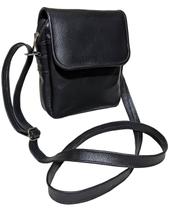 Shoulder Bag Transversal Couro Pratica Divisorias Notebook