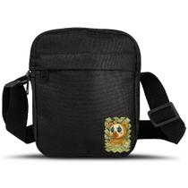 Shoulder Bag Ursinho Dólar DTF Premium Bolsa Pequena de Lado Transversal Mini Pochete Preta Shoulder Bag Ursinho Dólar DTF Premium Bolsa Pequena de Lado Transversal Mini Pochete Preta