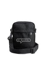 Shoulder Bag Why be Normal Transversal Unisex Mini Masculina e Feminina