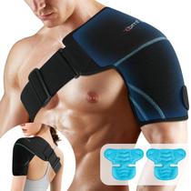 Shoulder Ice Pack Wrap Comfytemp com 2 pacotes de gel e suporte
