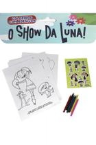 Show da Luna - Colorindo com Adesivos - On Line Editora