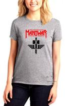 Show Manowar Heavy Metal Classico Camiseta Babylook Feminina