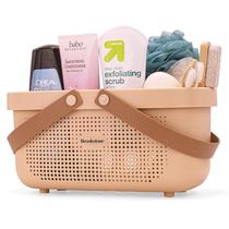 Shower Caddy Brookstone BKH1634 Large com alça de silicone Blush