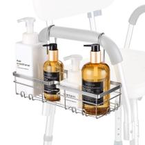 Shower Caddy Hanging YUOROS 304 em aço inoxidável para cadeira de banho