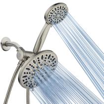 Shower Combo AquaDance 7 Premium de níquel escovado de alta pressão