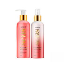 Shower Gel + Body Splash Labotrat Morango + Rubi 230ml