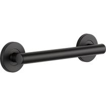 Shower Grab Bar Delta Contemporary 18" em preto fosco Shower Grab Bar Delta Contemporary 18" em preto fosco