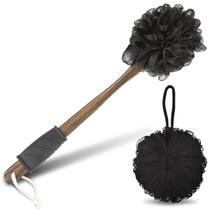 Shower Loofah Vive 43 cm com cabo longo, esfoliante para costas e corpo