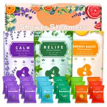 Shower Steamers Homsolver - Kit com 18 Unidades - Presente Ideal para Mulheres