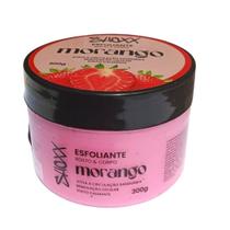 Shoxx esfoliante morango pote 300g renovação maciez