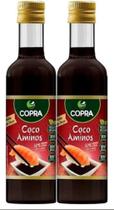 Shoyu de Coco Aminos Garrafa de Vidro de 250ml-Copra-Kit 02 unidades Shoyu de Coco Aminos Garrafa de Vidro de 250ml-Copra-Kit 02 unidades