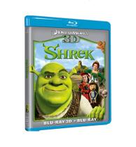 Shrek Blu-Ray 3D + Bluray Edição Rara Original Duplo Lacrado