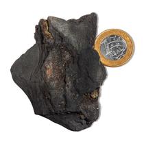 Shungite com Pirita Incrustada Pedra Bruto 75 a 100g 80mm Shungite com Pirita Incrustada Pedra Bruto 75 a 100g 80mm