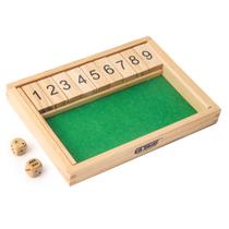 Shut The Box Game GSE Games & Sports Expert Wooden 9 Numbers