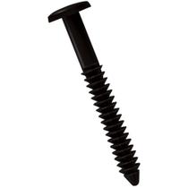 Shutter Lok Peg Fasteners Mid America Black, pacote com 3 e 60 Shutter Lok Peg Fasteners Mid America Black, pacote com 3 e 60