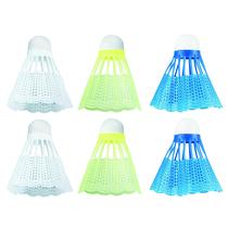 Shuttlecock Franklin Sports Birdies, pacote com 6 unidades de nylon Shuttlecock Franklin Sports Birdies, pacote com 6 unidades de nylon