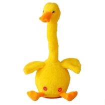 Shxx Dançando Torcendo o pescoço amarelo elétrico pelúcia brinquedo cantando