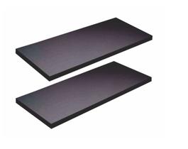 Si- 2 prateleiras suporte invisível de parede preta 50x10 para organização de escola Si- 2 prateleiras suporte invisível de parede preta 50x10 para organização de escola