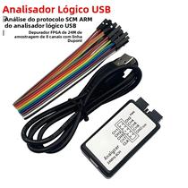 Si Tai&SH Analisador Lógico USB 24MHz 8 Canais 24M/segundos Depurador Para ARM FPGA 24M 8CH