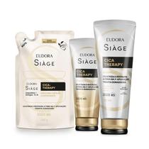 Siàge Cica-Therapy: Shampoo + Refil Máscara + Condicionador