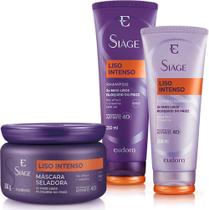 Siage Liso Intenso estojo - 3 ítens