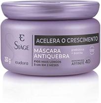Siàge Máscara Capilar Acelera o Crescimento 250g - Eudora Siàge Máscara Capilar Acelera o Crescimento 250g - Eudora