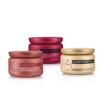 Siage Mascara Capilar Cronograma Capilar: Reconstroi+Nutri Rose+Cauterizacao Siage Mascara Capilar Cronograma Capilar: Reconstroi+Nutri Rose+Cauterizacao