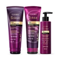 Siàge Pro Cronology Curvas Sh Cond E Creme Pentear Volume Siàge Pro Cronology Curvas Sh Cond E Creme Pentear Volume
