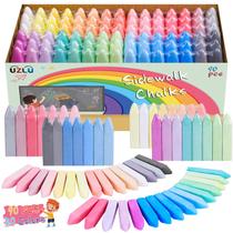 Sidewalk Chalk UZLU 90 unidades de 30 cores em forma de cone para crianças
