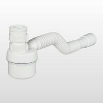 Sifão Ajustável Multiuso Plena Tigre Copo Branco - TIGRE-PLENA