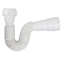 Sifão Ajustável PVC DN 38/50mm Branco 60cm FORTLEV 11240662