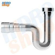 Sifão Articulável Universal Blukit Cromado 720mm - 031101