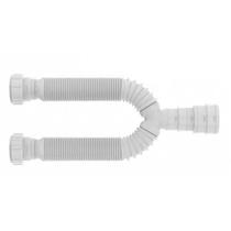 Sifão Click Duplo Universal Flexível Instala Fácil Branco Sifão Click Duplo Universal Flexível Instala Fácil Branco