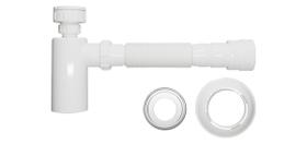 Sifão Copo Extensivo Universal P/ Lavatório Branco Blukit