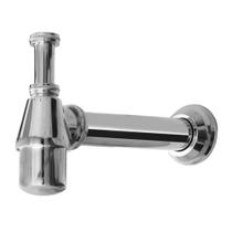 Sifão De Lavatório Luny Cromado Romar DN25 DN40 30cm G 7/8"