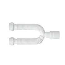 Sifão duplo flexível branco tubo extensivo - Padova Sifão duplo flexível branco tubo extensivo - Padova