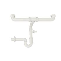 Sifão Duplo para Pias e Cubas Tramontina em Polipropileno Sifão Duplo para Pias e Cubas Tramontina em Polipropileno