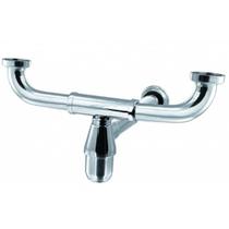 Sifão Duplo Regulável Cromada para Pia Americana 1.1/2"" x 2"" - VSM029CWC - ESTEVES