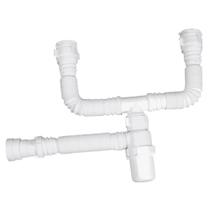 Sifão Duplo Sanfonado Universal Copo - SDUC - ASTRA Sifão Duplo Sanfonado Universal Copo - SDUC - ASTRA