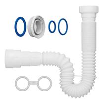 Sifão Flexível de PVC 72cm Blukit