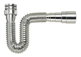 Sifão Flexível Multiuso Pvc Tigre Universal Cromado