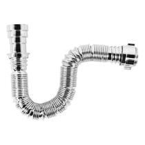 Sifão Flexível Universal Abs Super Cromado SSUS2 - Astra