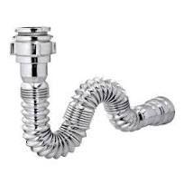 Sifão Flexível Universal Ajustável Cromado 72 cm Plasbohn Sifão Flexível Universal Ajustável Cromado 72 cm Plasbohn