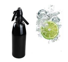 Sifão Garrafa De Soda Siphon 1000ml(preto)